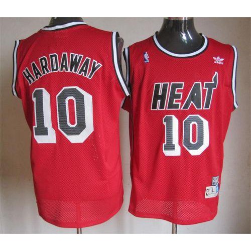 Red Miami Heat #10 Heat Jersey - Durable Fabric NBA Fan Apparel