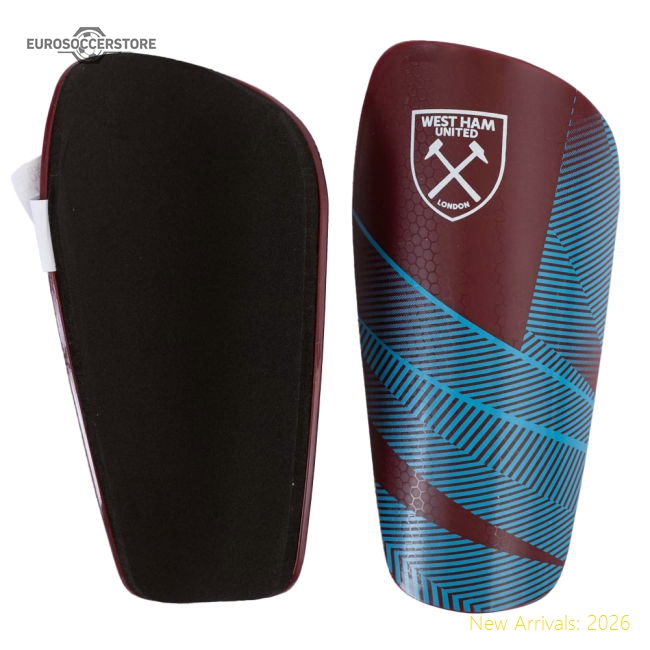 Authentic West Ham United Fc Fuse Shin Pads Youths - Premium Quality