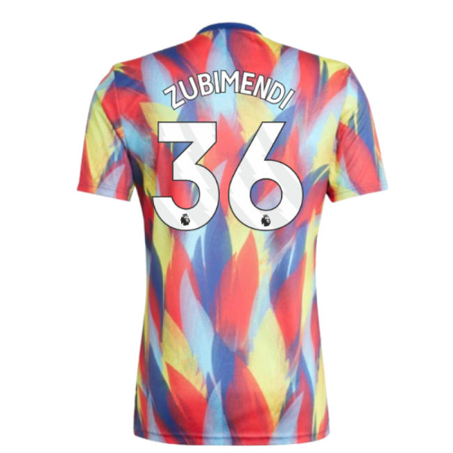 Zubimendi 36 Classic 2025-2026 Arsenal Home Retro Jersey