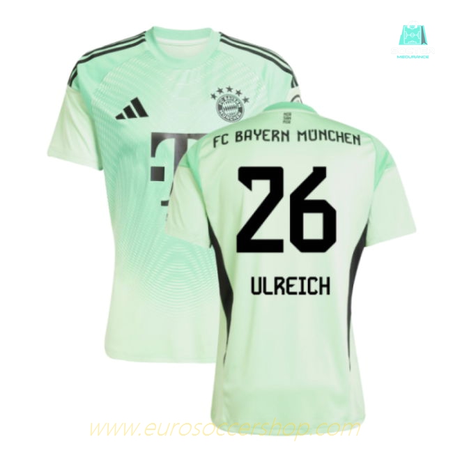 2025-2026 Bayern Munich Home Goalkeeper Shirt (Glory Mint) (Ulreich 26)