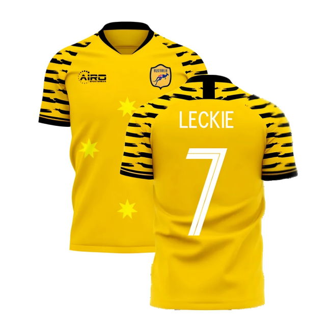 LECKIE 7 Rare Limited Quality Australia Home Rare Jersey