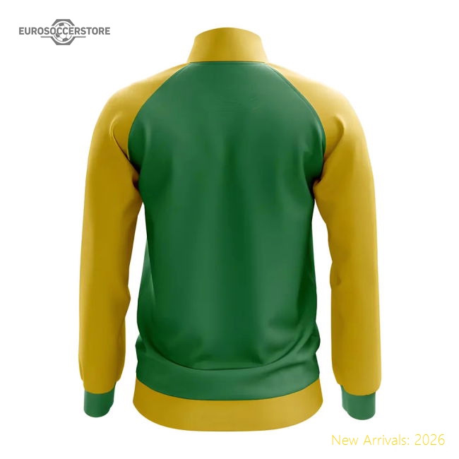 Luxury Gabon Concept Football Track Jacket (green) - World Cup Edition