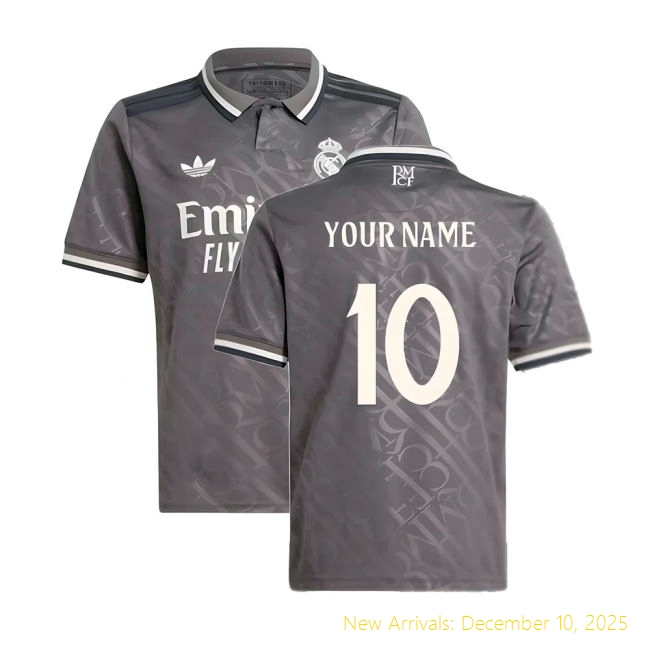 Official Real Madrid Third - Team Spirit - El Clasico - Soft Cotton