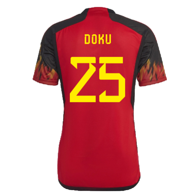 Belgium 2022-2023 Home Shirt - Pro Recycled Polyester Retro