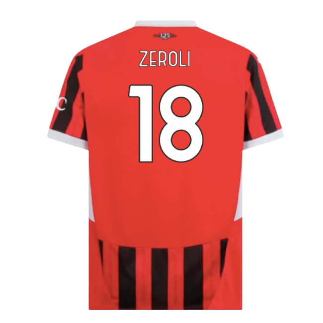 Ac Milan 2024-2025 Home - Top Grade Fan Edition Edition - Serie A Mvp