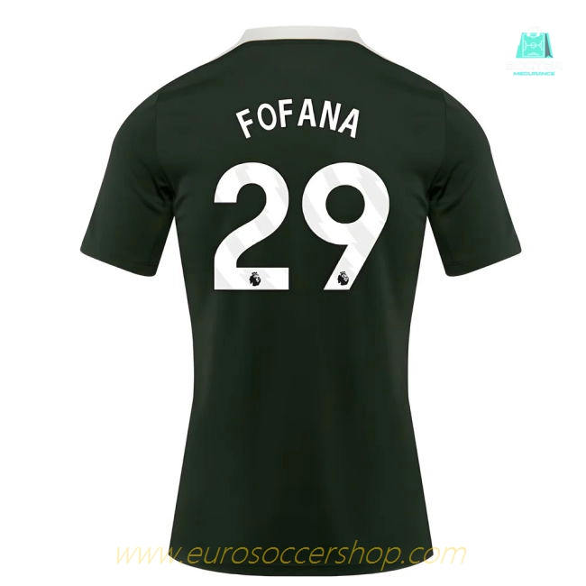 2025-2026 Chelsea Dri-Fit Strike Training Shirt (Green) (Fofana 29)