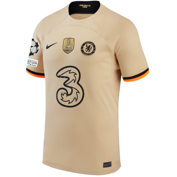 Chelsea Cup Patches 2022-2023 UCL Third Jersey – Authentic Shirt