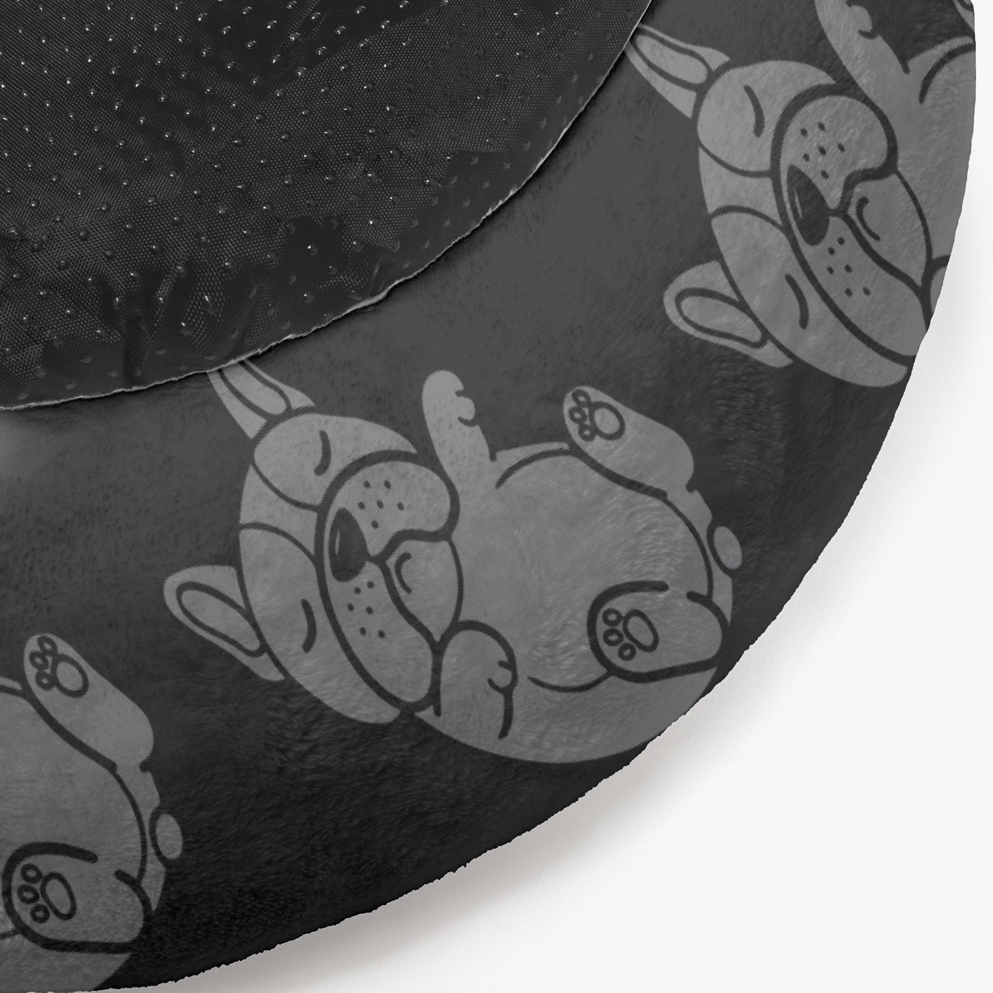 French Bulldog Wilson Custom Cloud Comfort Frenchie Bed | Personalized