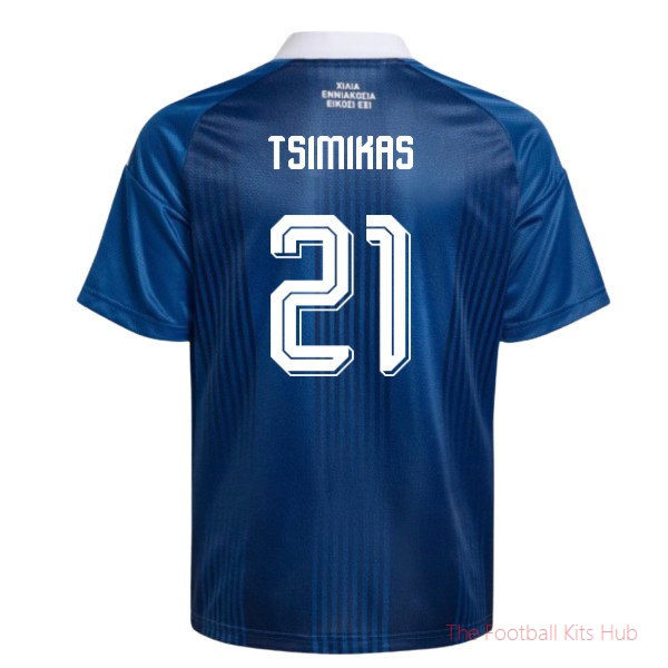2026-2027 Greece Away Shirt (Kids) (Tsimikas 21)