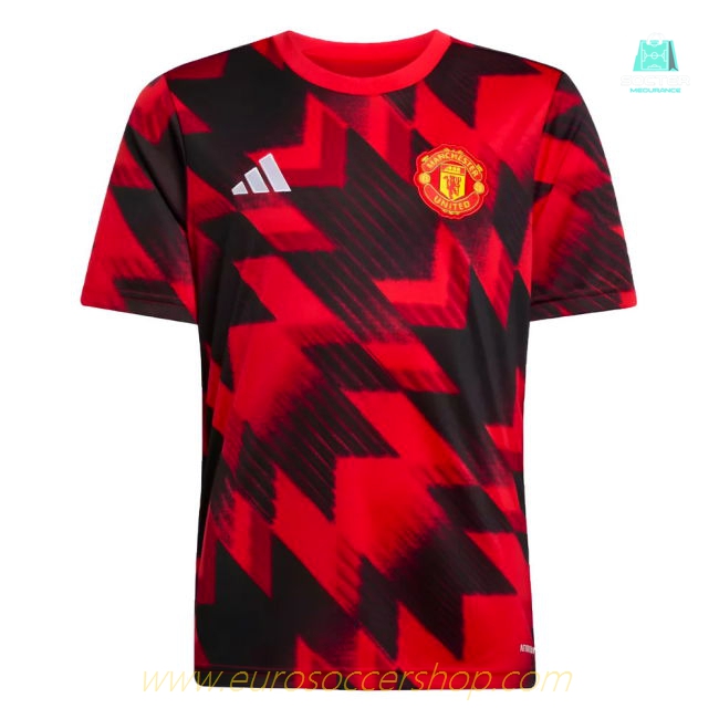 2025-2026 Man Utd Pre-Match Shirt (Red) - Kids