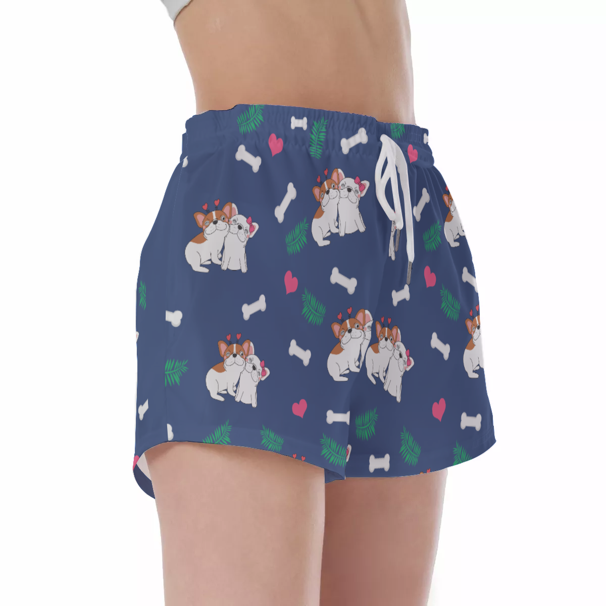 Minimal-Aesthetic Trendy Lacey - Women's Short for Daily Life