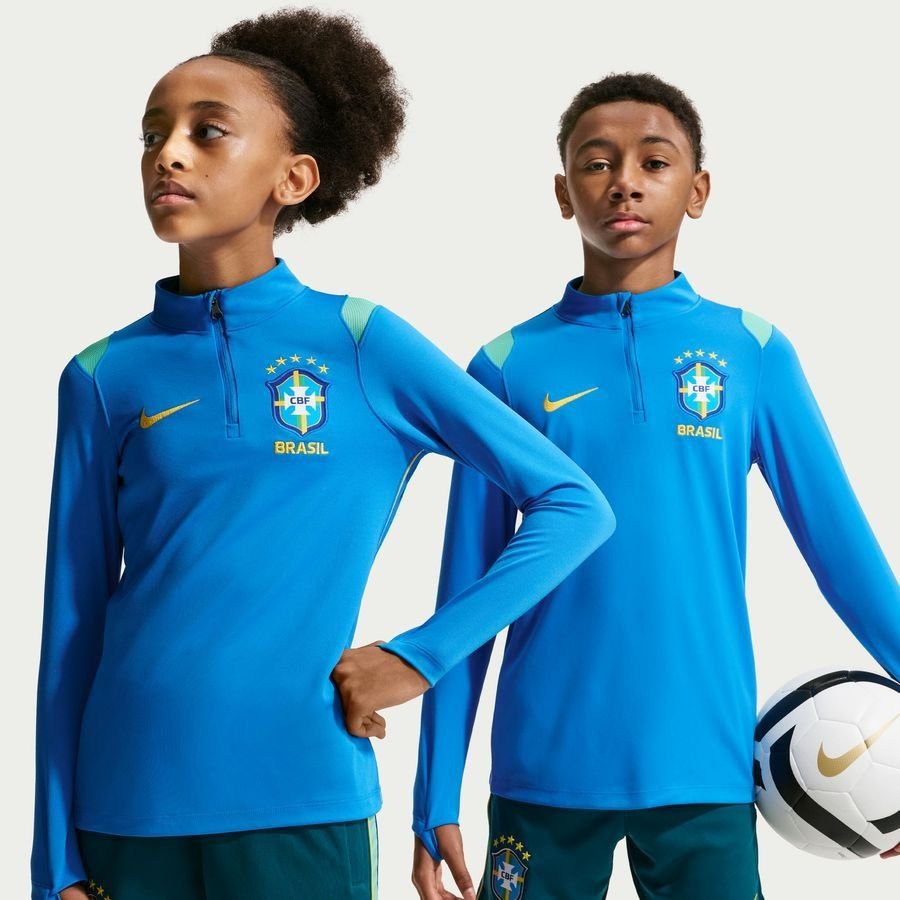 [EFKS] 2026 Brazil Dri FIT Academy Pro Drill World Cup Photo Blue/Light Menta/Midwest