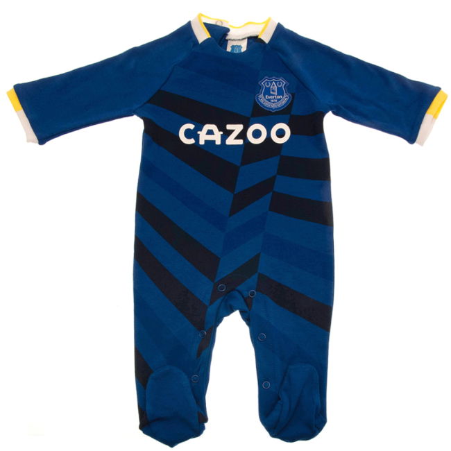 Rare Limited Quality Everton Home Unique Shirt (Sleepsuit 3)