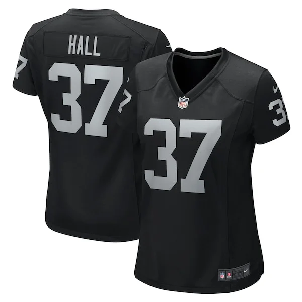 None Tyler Hall Game Jersey - Black | NFL Player Jersey | NFL Football