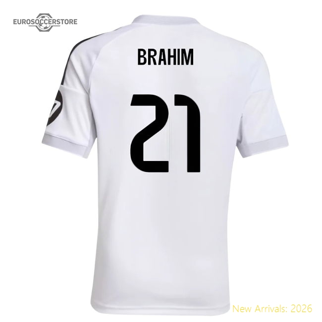 Soft Kids Football Team Brahim Jersey 2025-2026 Moisture-wicking