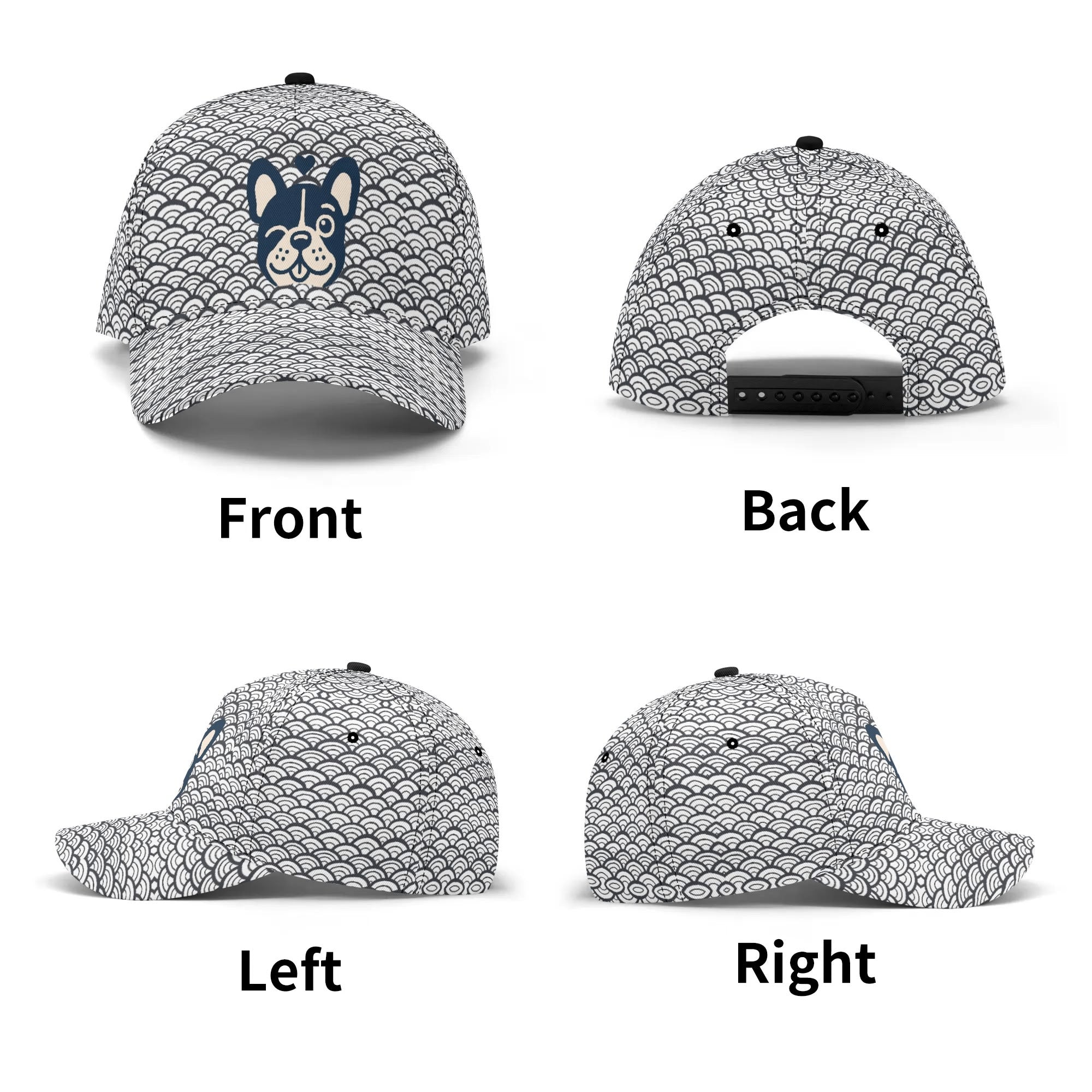 Zoe - Bulldog Baseball Cap Paw Protection | Safe For Paws