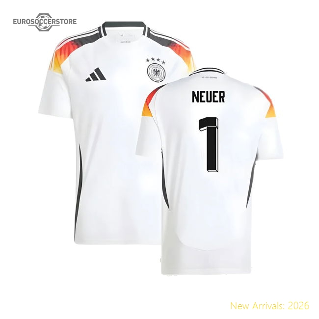 Germany Home Kit 2024-2025 Fan Style Jersey Stadium Approved