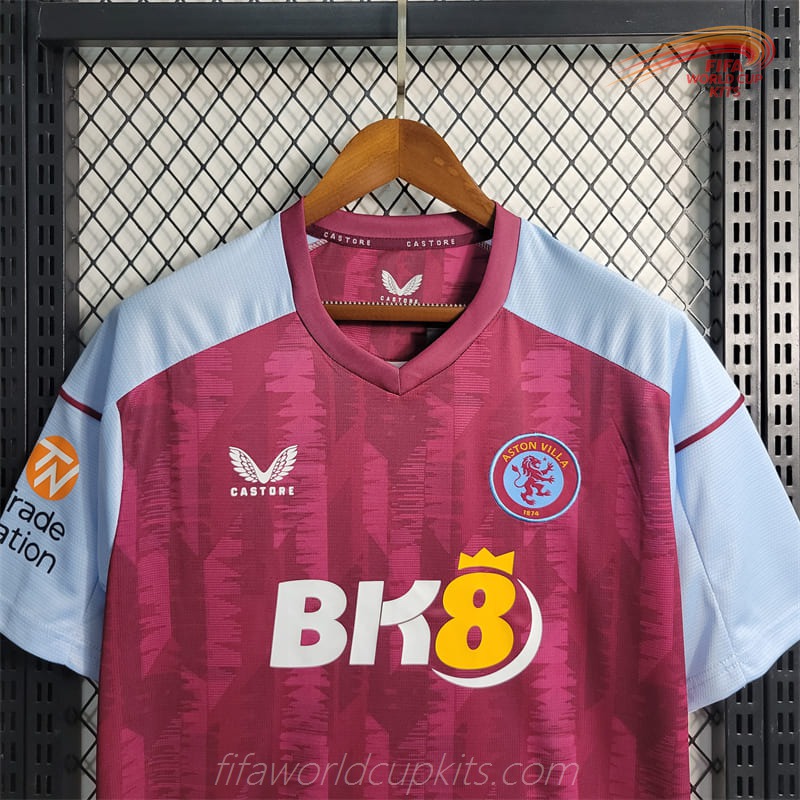 23-24 season Aston Villa Traditional Football Shirt