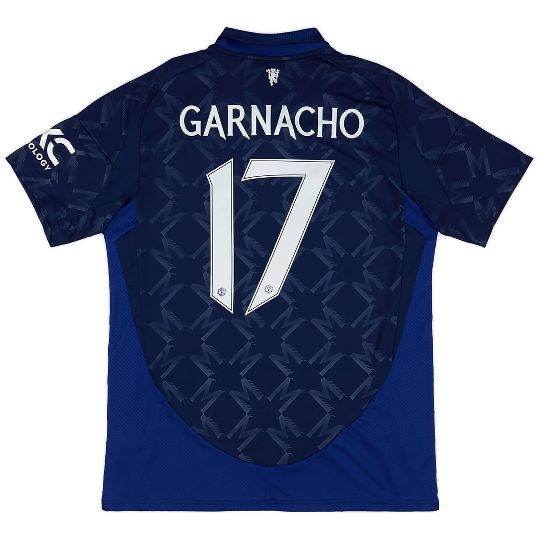 Moisture Wicking Man Utd Manchester United 2425 Away Shirt 17 GARNACHO