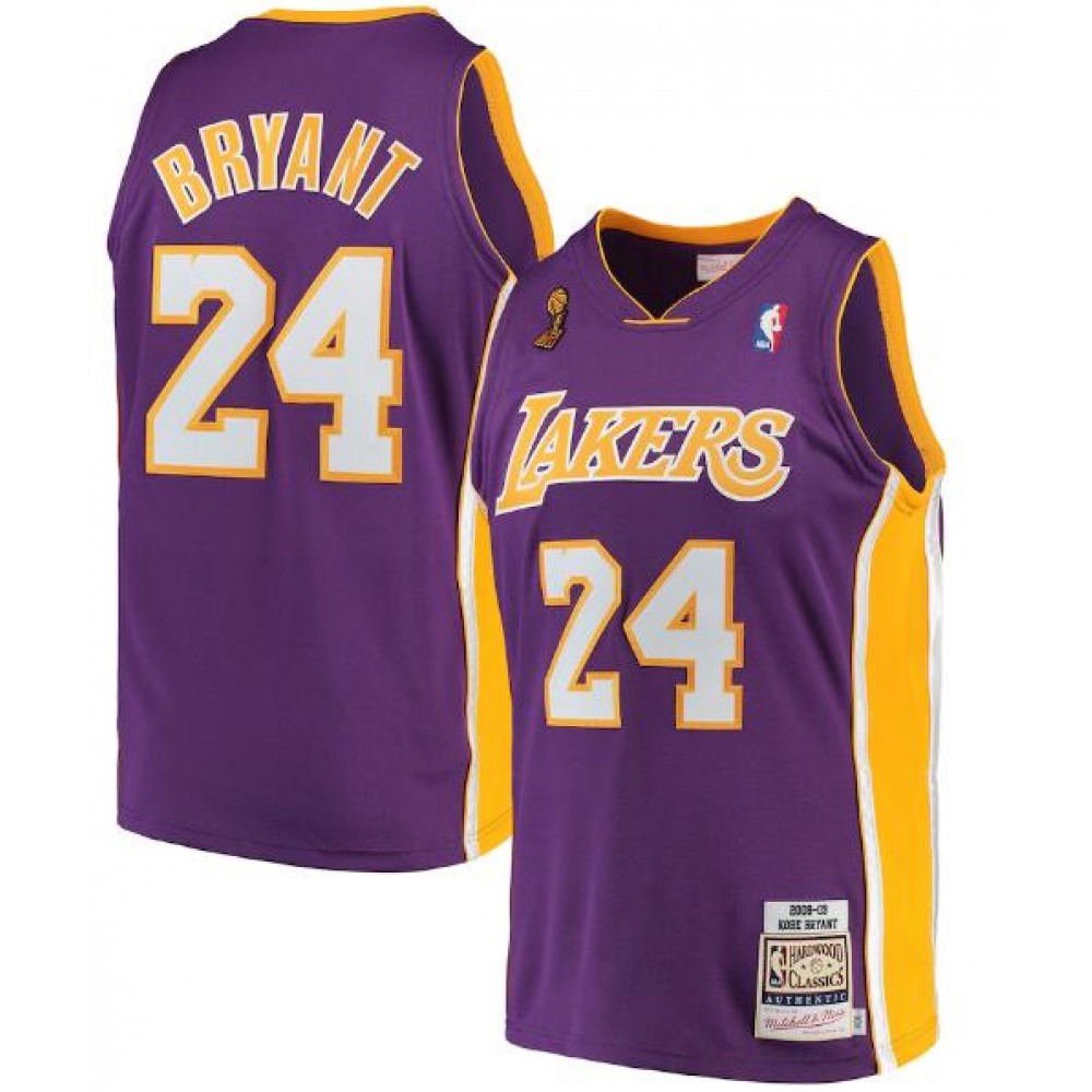 Performance Men's LA Lakers #24 Kobe Purple Basketball Jersey