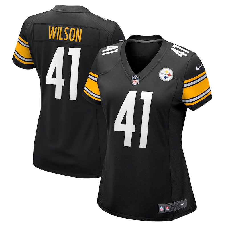 None Payton Wilson PIT Steelers Bold Top-Grade Jersey Game Day Wear