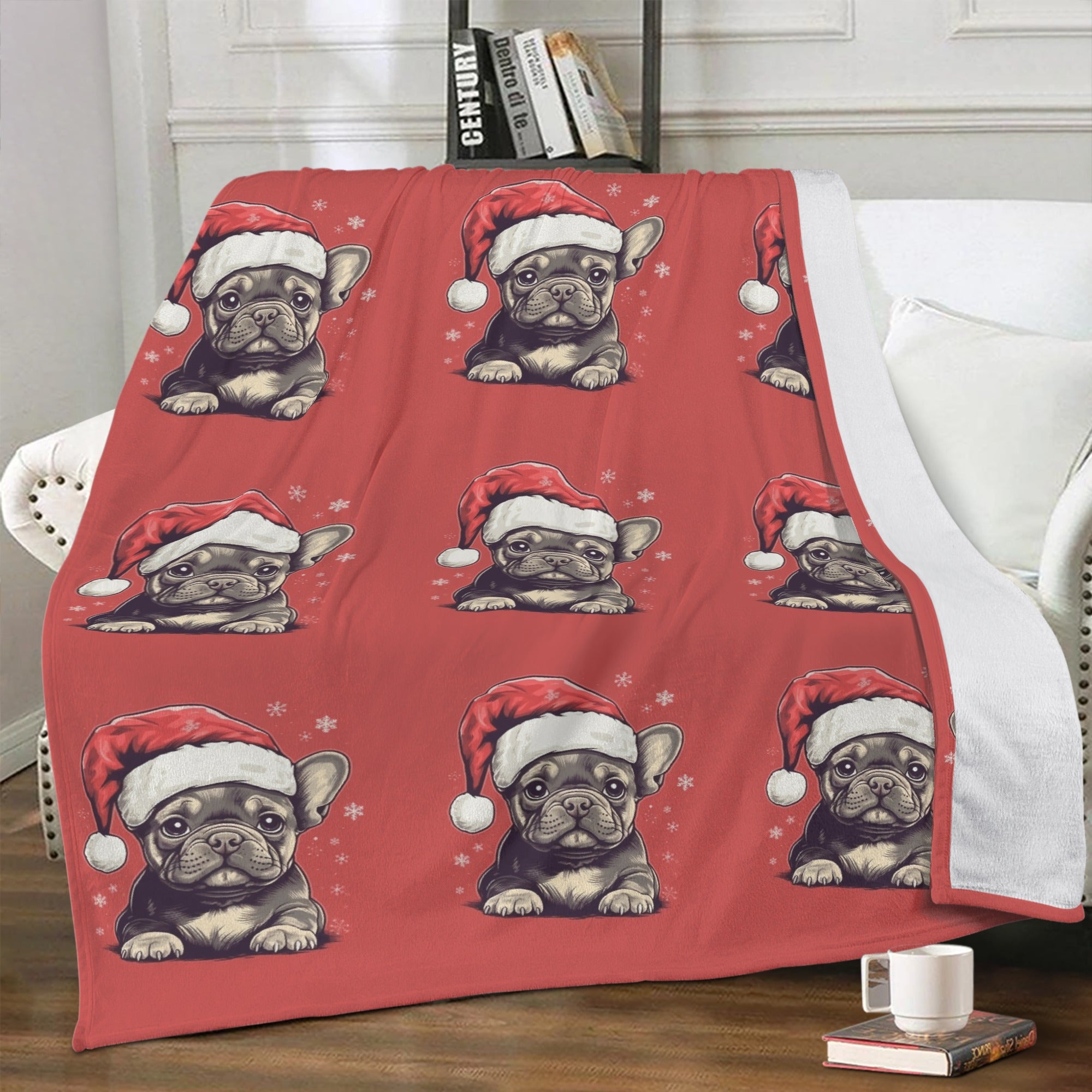 Christmas Vibes - Safe Soft Polyester Premium Fleece Blanket Winter Wear