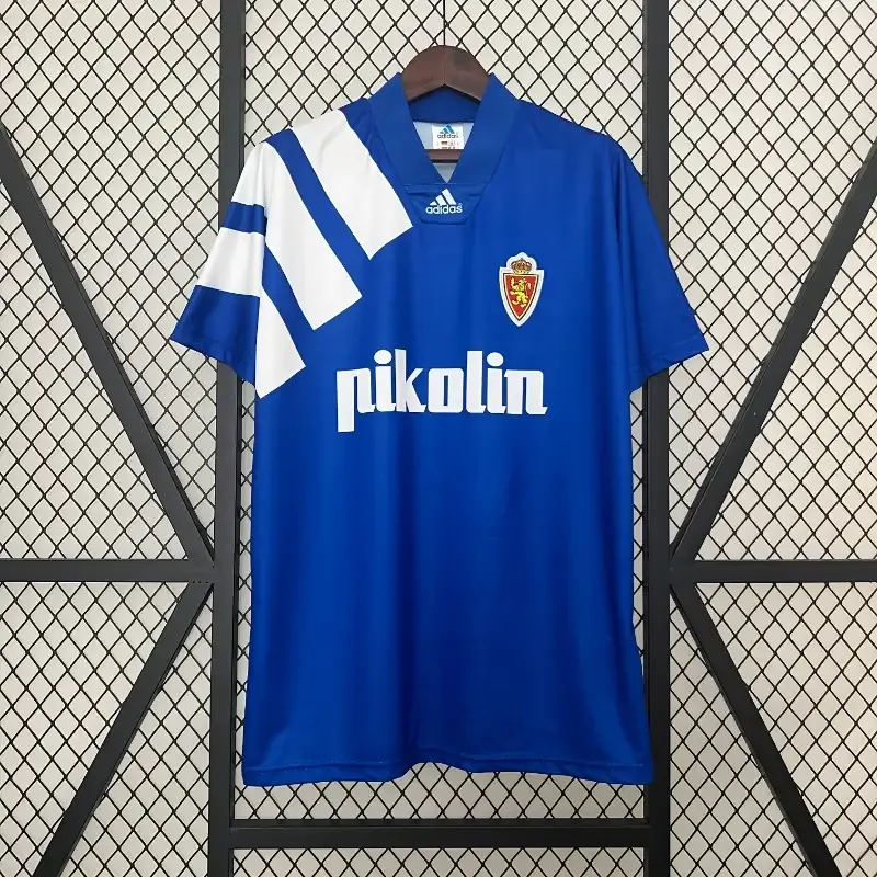 Cheap 1992-1993 Real Zaragoza Jersey retro kit