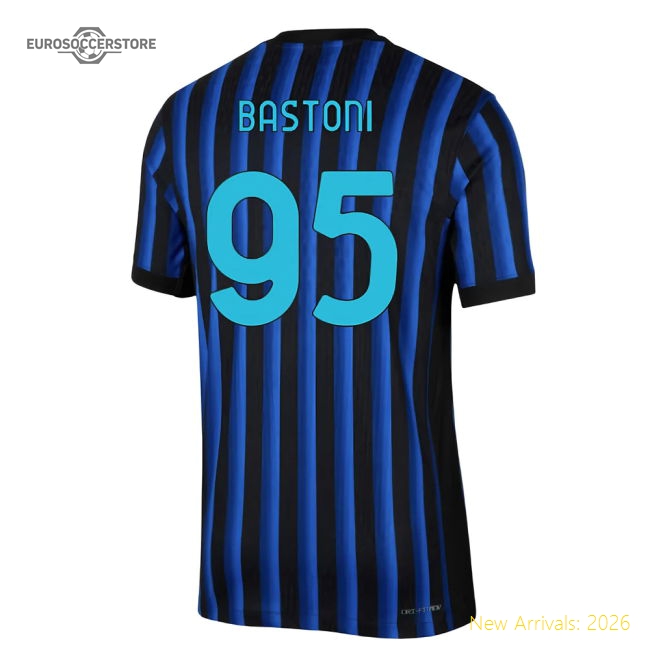 Ac Milan Bastoni Original Home Jersey Classic Durable Flexible
