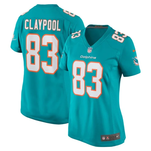 None Game NFL Jersey - Aqua | Top-Grade Football Apparel | NFL Footbal