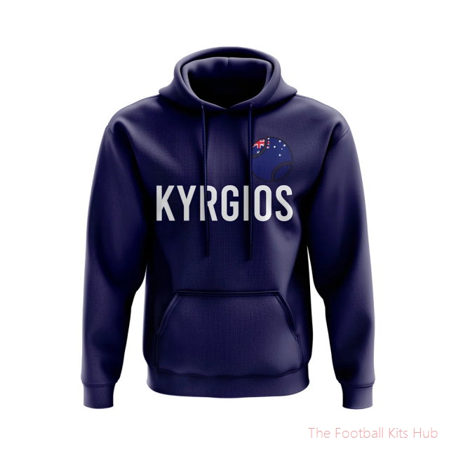 Nick Kyrgios Australia Name Hoody (Navy)