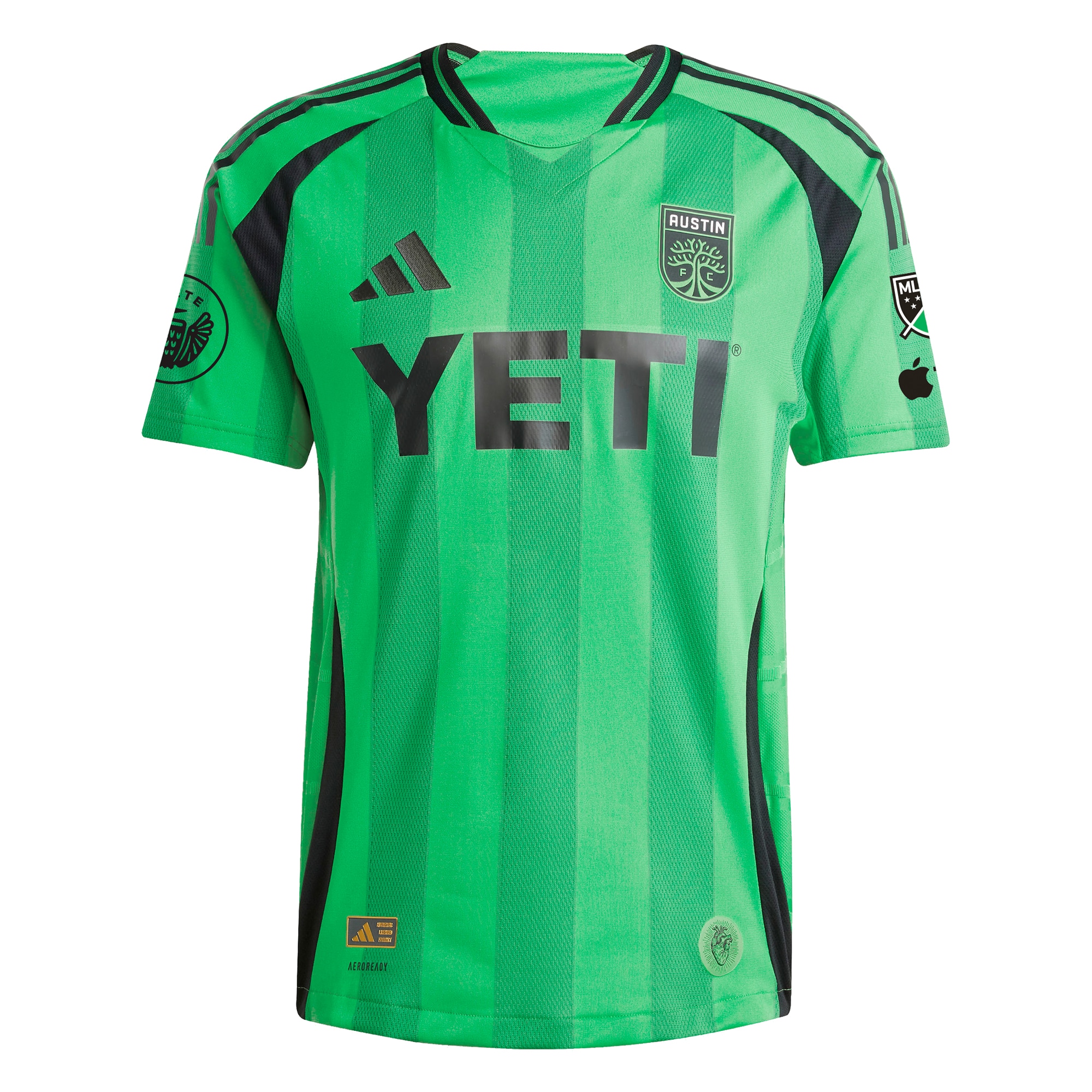[LK] Austin FC 2025 The Heartbeat Kit Authentic Player Jersey - Green