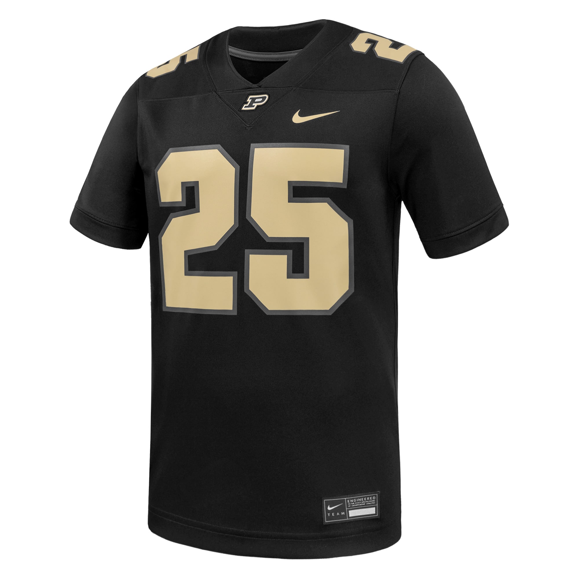 [NJP] Purdue Boilermakers Alternate Game Football Jersey - Black