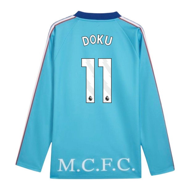 [DDJ] 2026-2027 Man City KING Jersey LS (Blue) (Doku 11)