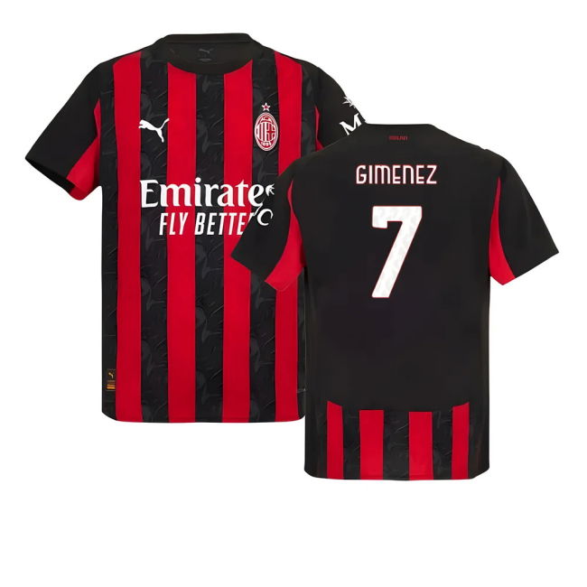 Ac Milan 2025-2026 Home - Authentic Comfort Fit Edition