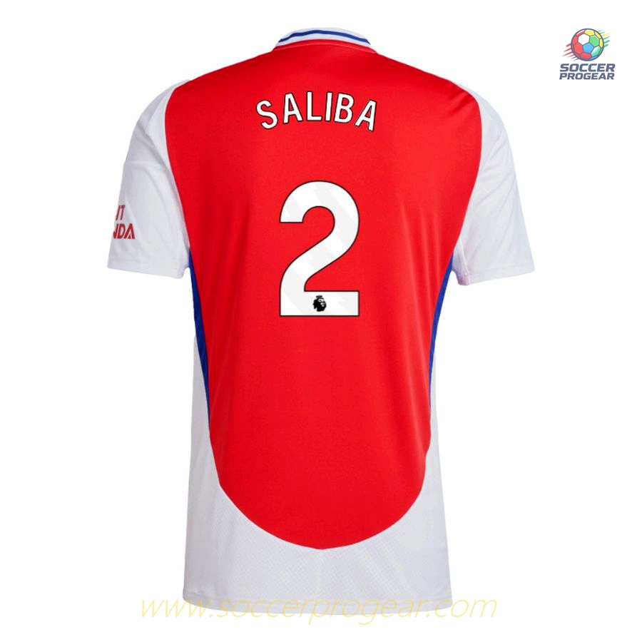 Arsenal 2024-25 Edition Saliba Youth Home Soccer Shirt Soccer Shirt
