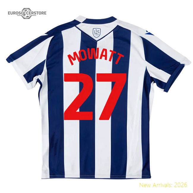2025-2026 West Brom Wba Home Shirt - Childrens Mowatt 27