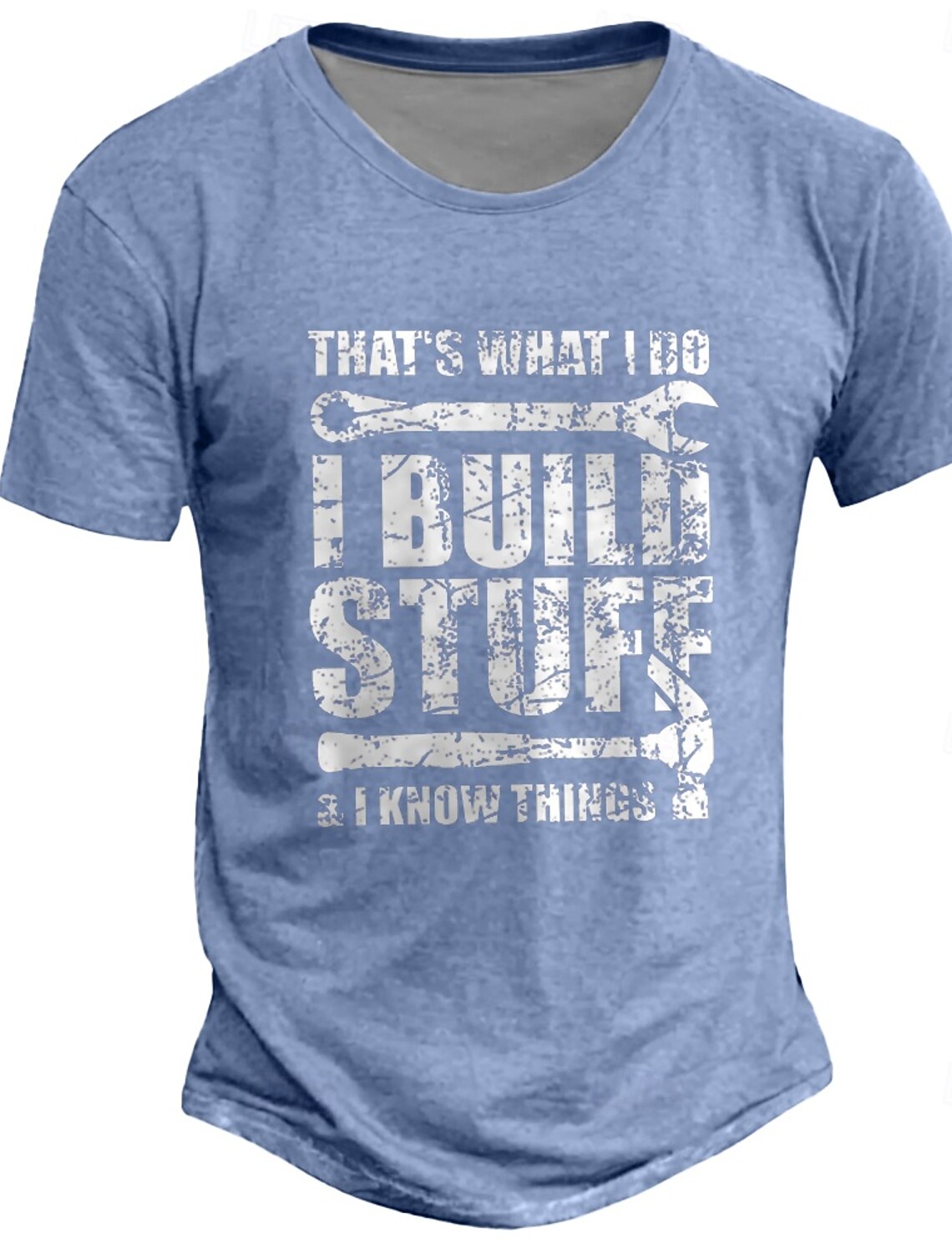 Mens Funny Graphic T-Shirt: 'If You're Trying to Scare Me I'm