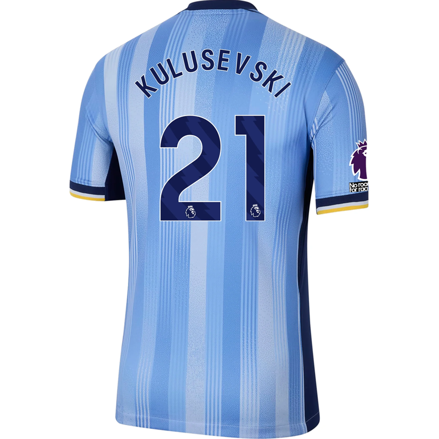 Tottenham Kulusevski 2024-2025 UCL Away Jersey – Authentic Shirt