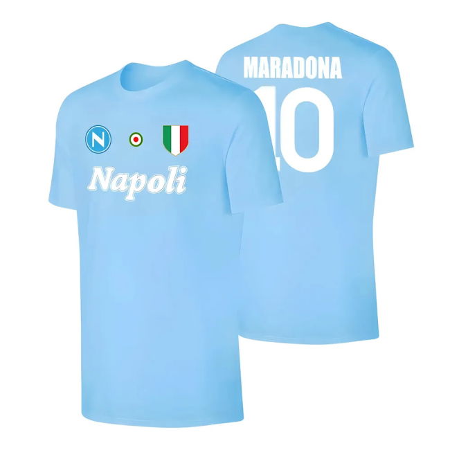 2025-2026 Authentic Napoli T-shirt - Performance Driven Classic