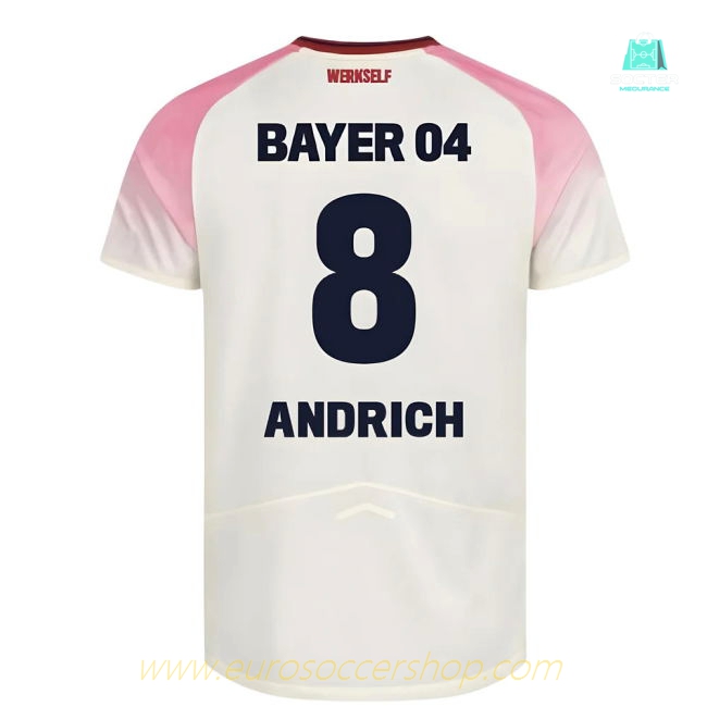 2025-2026 Bayer Leverkusen Away Shirt (Kids) (Andrich 8)