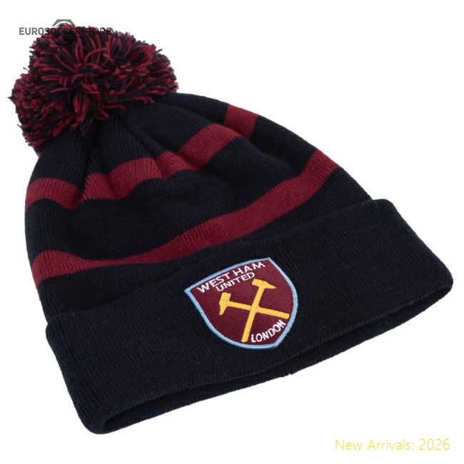 West Ham United Fc Breakaway Ski Hat - Collectors Item