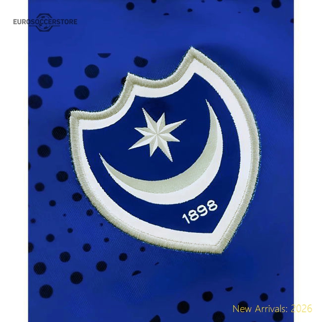 Portsmouth Home Kit 2025-2026 Match Replica Jersey