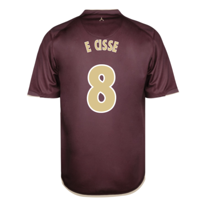Professional-Grade 2006-2007 Psg Away Retro Shirt (E Cisse 8)