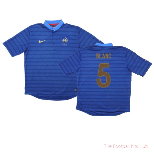 France 2012-13 Home Shirt (M) (Excellent) (BLANC 5)