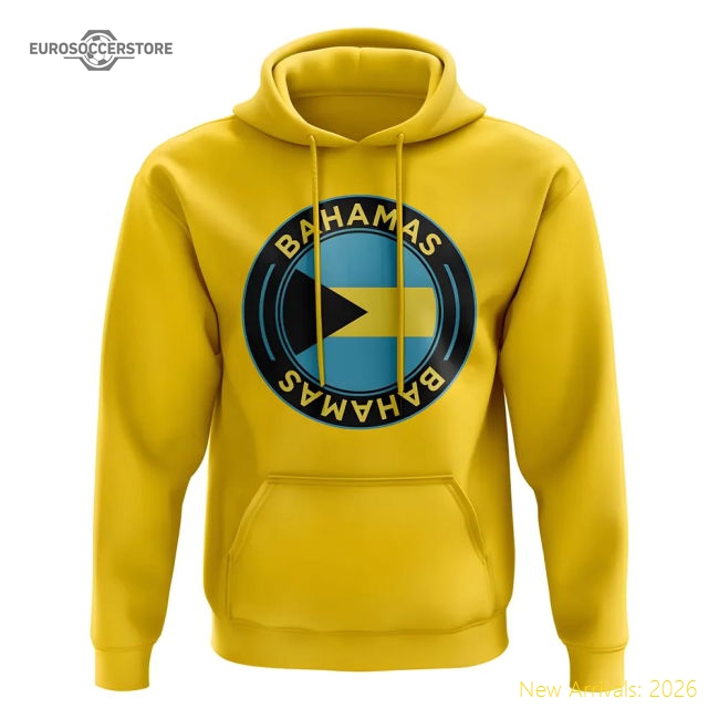 Durable Bahamas Football 20242025 Regular Hoodie Modern