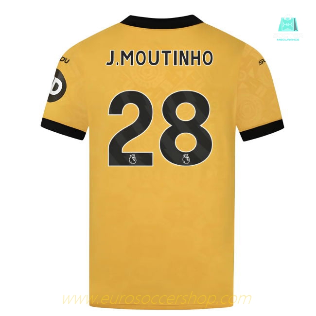 2025-2026 Wolves Home Shirt (J.Moutinho 28)