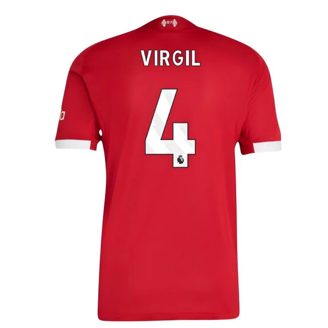 2025-2026 Liverpool Shirt (Virgil 4) (Virgil 4) | Authentic