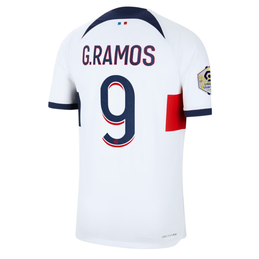Paris Saint‑Germain FC Ramos 2023-2024 Lig Away Jersey – Authentic Shirt