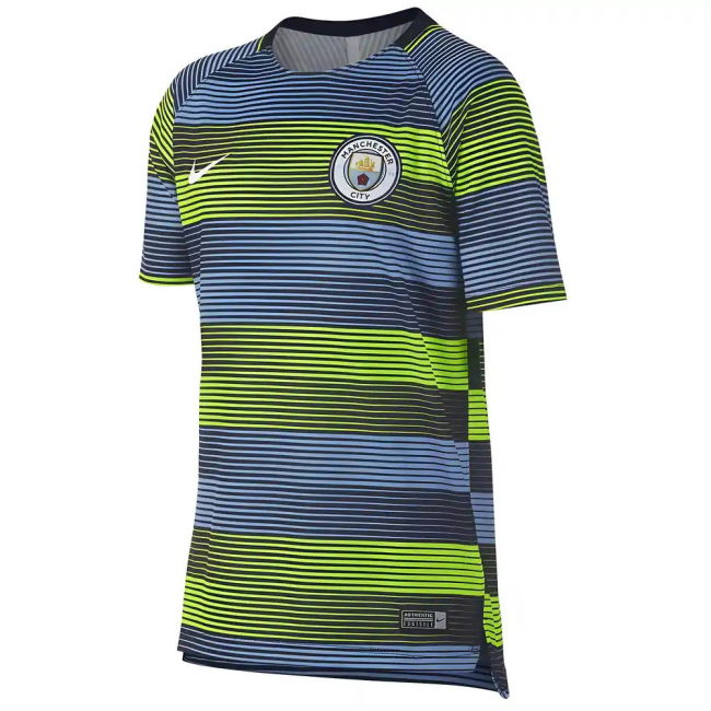 Vintage 2018-2019 Man City Training Retro Jersey