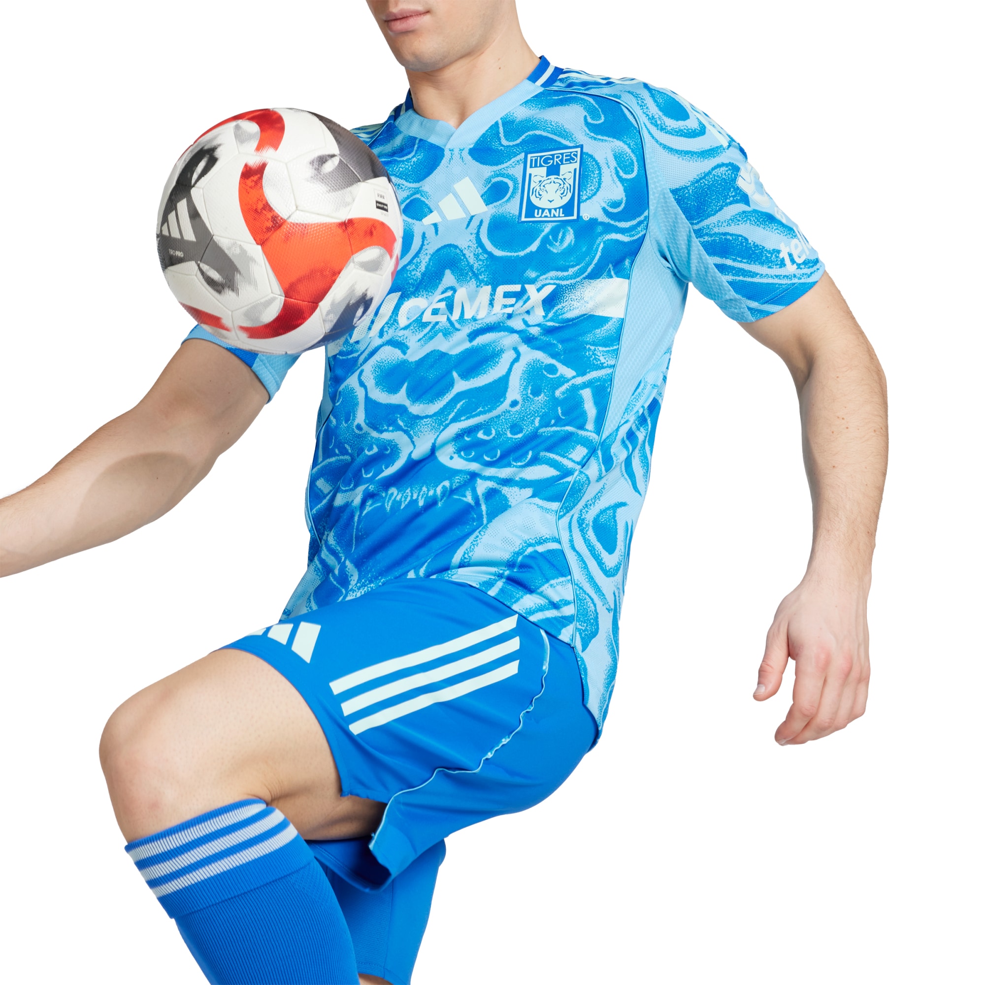 [ESK] Tigres UANL 2025/26 Away Authentic Jersey - Blue